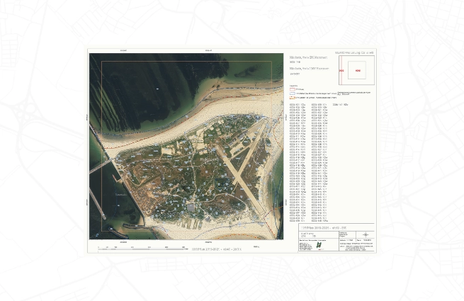 HNV-Karte von Helgoland auf Luftbildbasis mit Darstellung naturnaher Landschaftsstrukturen